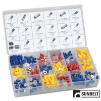 B1SB22 - Solderless Terminal and Connector Assortment, 175 pieces 	