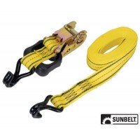 B1350701 - Pro Grip Ratchet Tie Down, Standard Duty, 16' X 1-1/2", W/ Hooks, Yellow