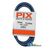 B66K - Kevlar Blue V-Belt (5/8" X 69" )	