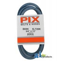 B69K - Kevlar Blue V-Belt (5/8" X 72" )	