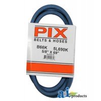 B66K - Kevlar Blue V-Belt (5/8" X 69" )	