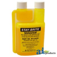 B714008 - Universal Stay Bright A/C Dye, 8 Oz Bottle,