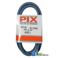 B71K - Kevlar Blue V-Belt (5/8" X 74" )	