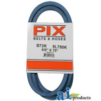 B72K - Kevlar Blue V-Belt (5/8" X 75" )	