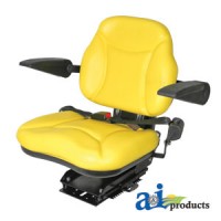 BBS108YL - "Big Boy" Seat; Yellow; W/ Extendable Arm Rests	