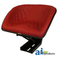 BS100RD - Bucket Style Seat, RED FRAME	