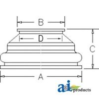 BT95 - Tie Rod Boot	