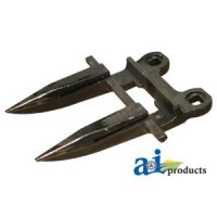 BU215H - Forged Guard, 2 Prong, Dbl Heat Treated 	
