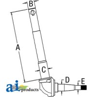 C5NN3105T - Spindle (RH)	