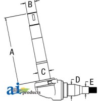 C5NN3106J - Spindle (LH)	