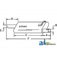 C5NN5230AH - Muffler