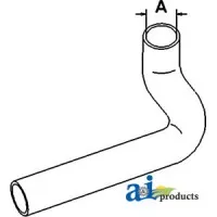 C5NN8260D - Radiator Hose, Upper 	