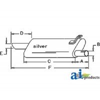 C7NN5230H - Muffler