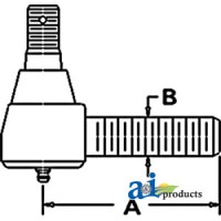 CAR98854 - Tie Rod End (RH) 	