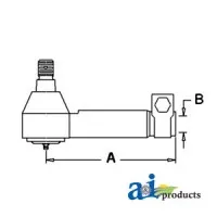 CAR49012 - Tie Rod (LH)	