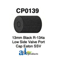 CP0139 - 13mm Black R-143a Low Side Valve Port Cap Eaton Ssv 5 Pack