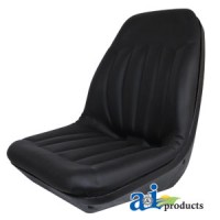 CS133-1V - High Back, Moulded Dishpan Seat, BLK