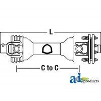 CS43516 - Driveline; W/ 7" Friction Clutch