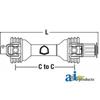 CS45515 - Driveline, Extra Long Hay Tedder