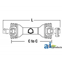 CS84818 - Driveline; W/ Shear Bolt Clutch