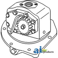 D0NN600G - Pump, Hydraulic (Mounts in Transmission Housing) 	