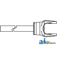 D101136 - Yoke & Tube Assembly with 1" x 1-1/8" Tube 	