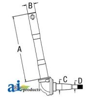 D4NN3106A - Spindle (LH)	
