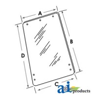 D5NN9425722B - Glass, Side	