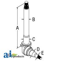 D5NN3105C - Spindle (RH)	