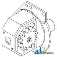 D5NN600C - Pump, Hydraulic (Mounts in Transmission Housing) 	