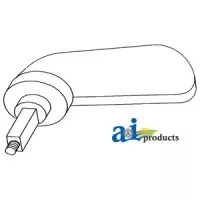 D6NN16N644A - Bonnet Handle 	