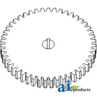 D6NN866A - Gear, Pump Drive; 47 Tooth