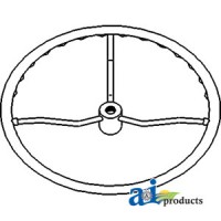 D7NN3600A - Steering Wheel, 15"	