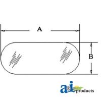 D7NN94420N26A - Glass, Rear, Lower	