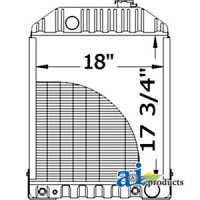 D8NN8005KB - Radiator w/ Oil Cooler	