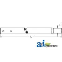 D8NN3B624BA - Tie Rod, Tube	