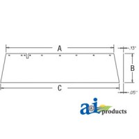 DC33974 - Curtain, Safety (RH) 	