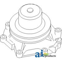 DHPN8A513A - Water Pump w/ Pulley	