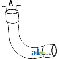 E1ADKN8260 - Radiator Hose, Upper 	