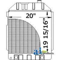 E1NN8005EB15M - Radiator w/ Oil Cooler	