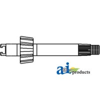 E4NN3N576AA - Steering Sector Shaft; Double, 10t