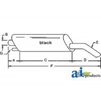 E4NN5230AA17M - Muffler