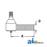 E6NN3289AA - Tie Rod (RH)	