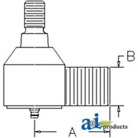 E7NN3N981AA - Cylinder End (LH) 	