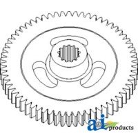 E84810 - Gear, Impeller; 64 Tooth, Splined