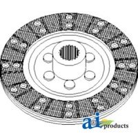 E8NN7A539AA - Clutch Disc, Torque Limiter 	