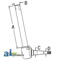 E9NN3105AA - Spindle (RH)	