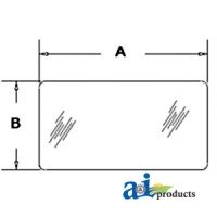 E9NN9442036AA - Glass, Rear, Lower	