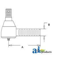 G45369 - Tie Rod End (LH)	