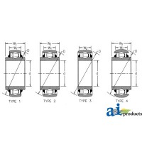 GW214PPB6-I - Disc Bearing; Spherical, Round Bore, Re-Lubricatable